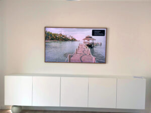 tv frame installtion