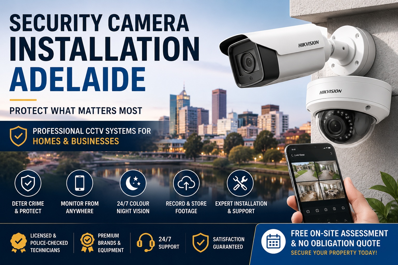 Security Camera Installation Adelaide: The Complete 2026 Guide