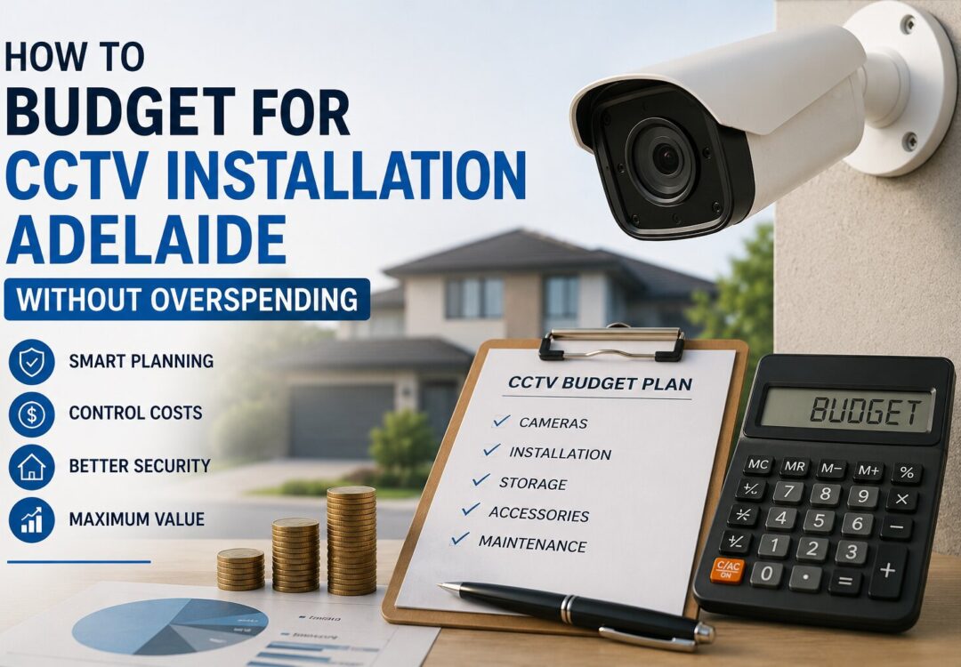 How to Budget for CCTV Installation Adelaide Without Overspending