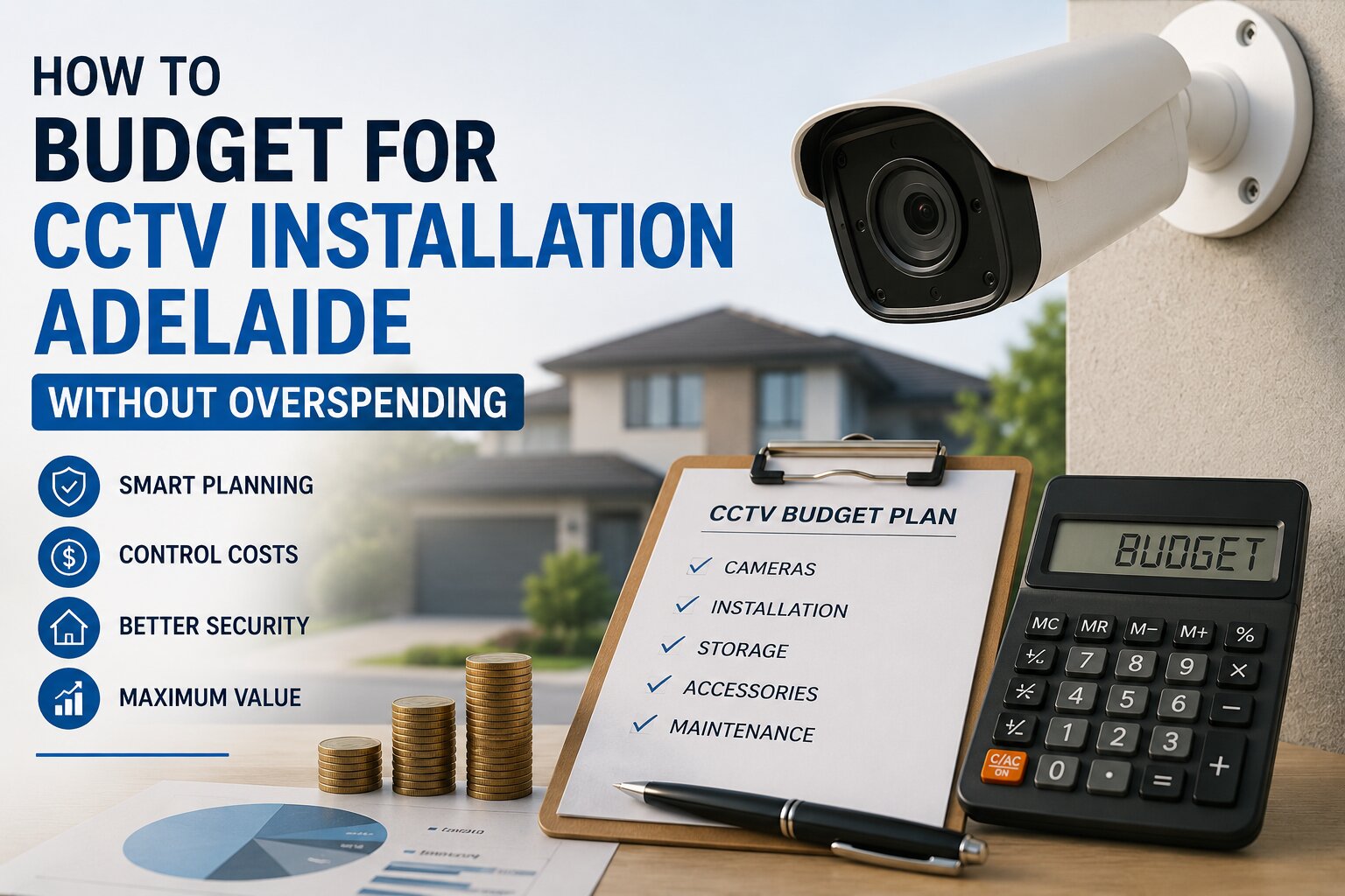 How to Budget for CCTV Installation Adelaide Without Overspending