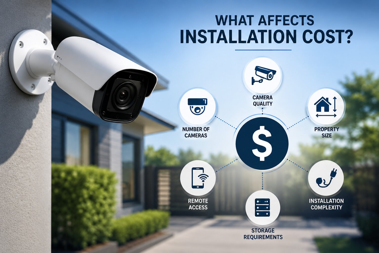 What Factors Affect Outdoor Security Camera Installation Costs?